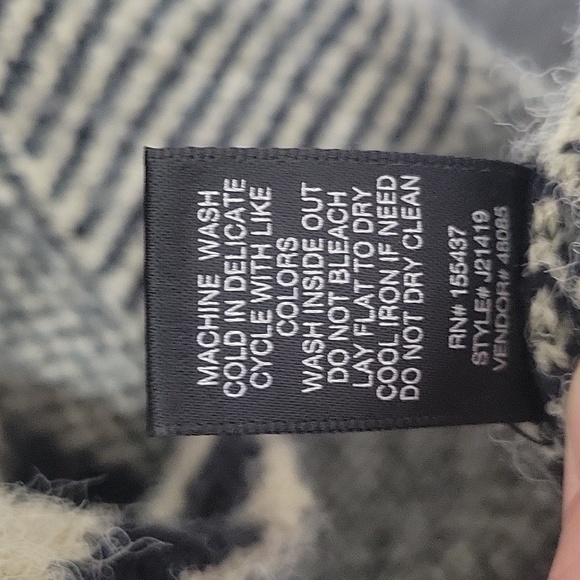 Buckle Black Women's Cardigan Size Large - Picture 5 of 7